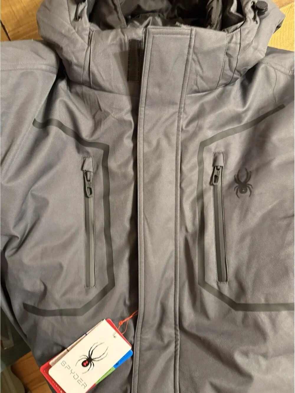 Spyder 3-in-1 Snow Ski System Jacket Detachable Hood Men’s XL Polar NWT $299